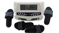 Detox Machine Big OLED screen diaplsy for two persons Dual Foot Spa device Ion Cleanse with Massage Slice Wrist Belt