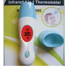 4 in 1 mutual-function LCD digital infrared ear thermometer Forehead for Baby pet toy Child Family Newest hot Health Car