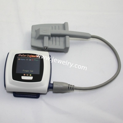 Wrist digital oximeter With measured data overruns limits and low-voltage alarm pulse oximeter AH-50F