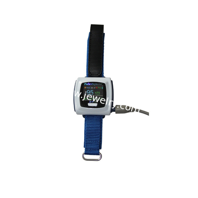 Wrist digital oximeter With measured data overruns limits and low-voltage alarm pulse oximeter AH-50F
