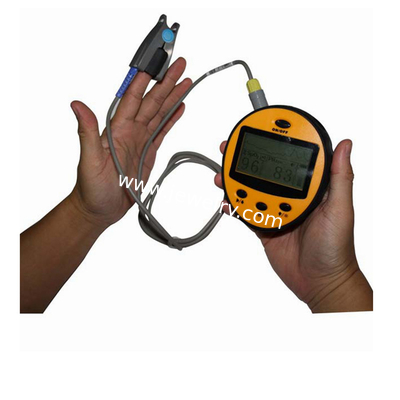 Handheld pulse oximeter 3.5‘’color TFT display Built-in recharge Li-Polymer AH-60A