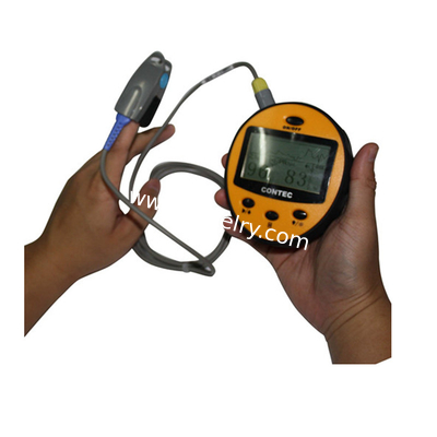 Handheld pulse oximeter 3.5‘’color TFT display Built-in recharge Li-Polymer AH-60A