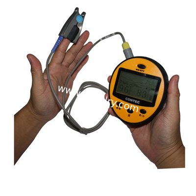 Handheld pulse oximeter 3.5‘’color TFT display Built-in recharge Li-Polymer AH-60A