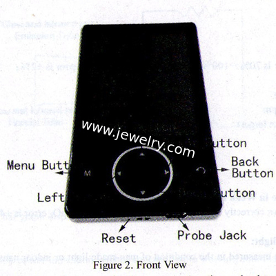 Fingertip Pulse Oximete with 2.8" color OLED  display real-time clock model AH-60F