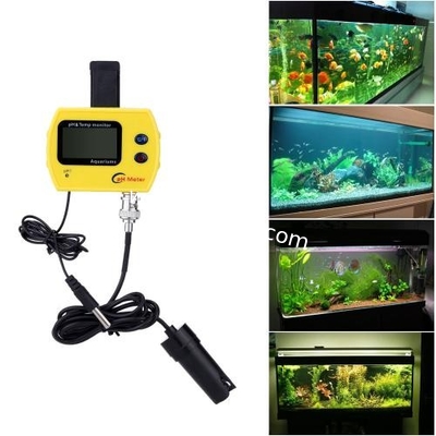 Online pH Meter for Aquarium Acidimeter Water Quality Analyzer pH & TEMP Meter Measure  E1147