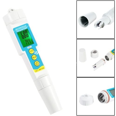 3 in one Protable Water Quality Meter PH & TDS & TEMP Pan Tester AH-986