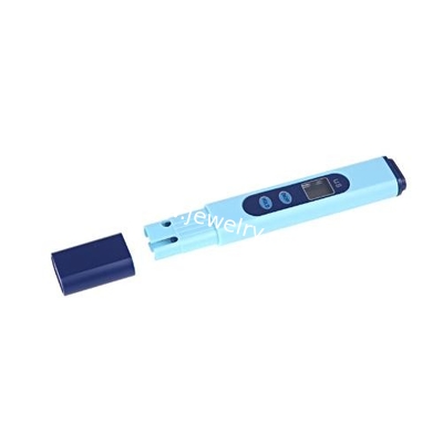 Digital LCD EC Conductivity Meter Water Quality Tester Model H10128 Pen 0-9999 µs/cm Blue