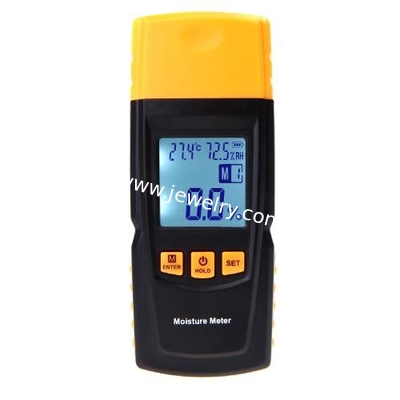 Simple Operations Woods Moisture Temperature Humidity Meter Tester Digital LCD Model H10382