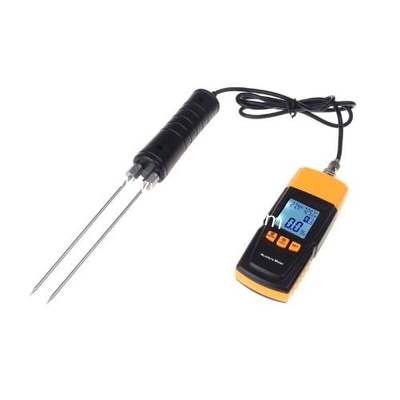 Woods Moisture Temperature Humidity Meter Tester with Detachable Fork Digital LCD Model H10381