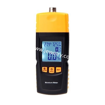 Woods Moisture Temperature Humidity Meter Tester with Detachable Fork Digital LCD Model H10381