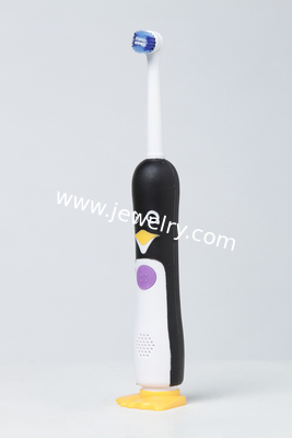 Cartoon penguin design for Children Electric toothbrush with music timer TB-1040 with LED light