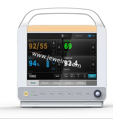 Dual-Channel 12 Inch High Definition Color TFT Display Standard 6-parameter E12 Modular Patient Monitor