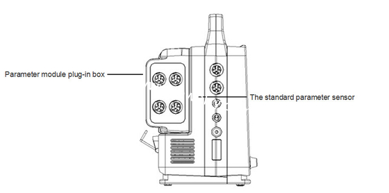 Dual-Channel 12 Inch High Definition Color TFT Display Standard 6-parameter E12 Modular Patient Monitor