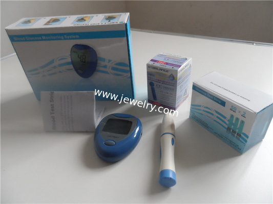 Health Care Diabetics Test glucometro Monitor Certificate Blood Glucose Meters Monitor 50 strips+50 Lancets blood Sugar