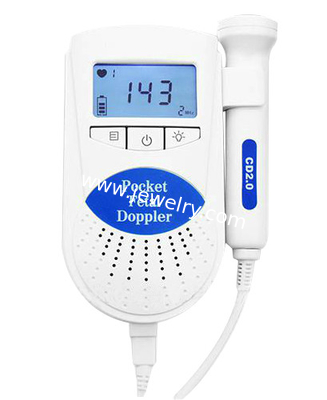 Smart Pocket Fetal Doppler /Backlight LCD CE and FDA Certificate
