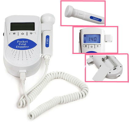 Built-in Speaker Pocket Fetal Doppler With LCD Display For Home Use