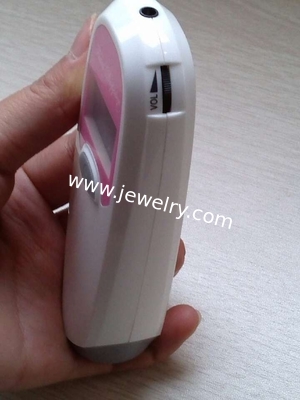 Mini size portable pink color pregnancy baby heart monitor, pocket fetal doppler