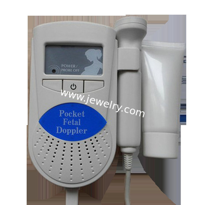 DC 3.0 V Continuous wave Pocket Fetal Doppler Without Display For Home Use