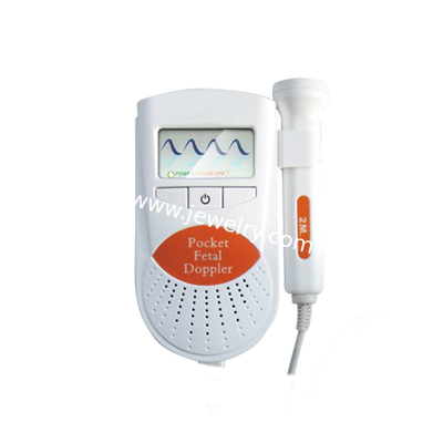 DC 3.0 V Continuous wave Pocket Fetal Doppler Without Display For Home Use