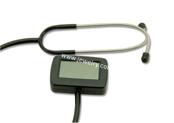 Multi-function digital visual electronic stethoscope + ECG + spo2 pulse oxygen Saturation with CE Approved CMS-M