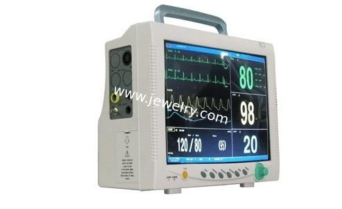 6-parameter Portable Patient Monitor for ICU / CCU , Surgery