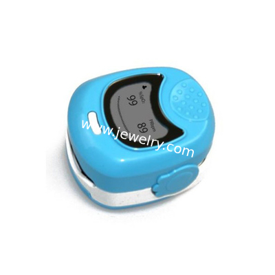 CE Pediatric Fingertip Pulse Oximeter SPO2 Pulse Rate Oxygen Monitor Sound Alarm For Kid 1-12 years old baby oximeter