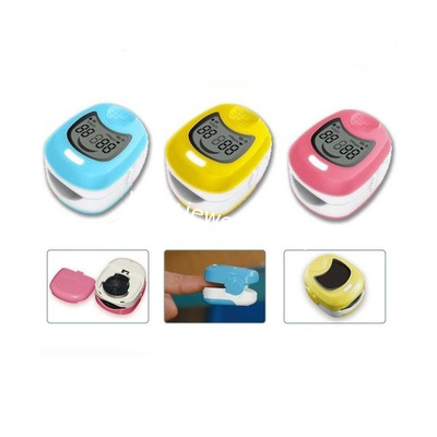 CE Pediatric Fingertip Pulse Oximeter SPO2 Pulse Rate Oxygen Monitor Sound Alarm For Kid 1-12 years old baby oximeter