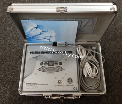 Sliver color AH-Q10 Latest 41 report 3rd generation quantum resonance magnetic analyzer quantum body composition analyze