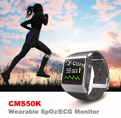 Best Blood Pressure Monitor Multifunction Digital Wearable Monitor CMS50K Spo2 ECG Pedometer Calorie Sleep