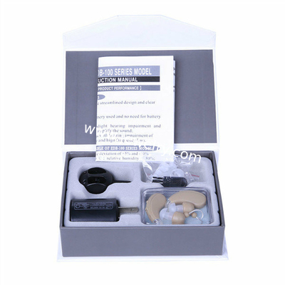 2pcs pairing left & right Analog Rechargeable S-109S BTE Ear Digital Hearing Aid Programmable Behind The Ear Sound