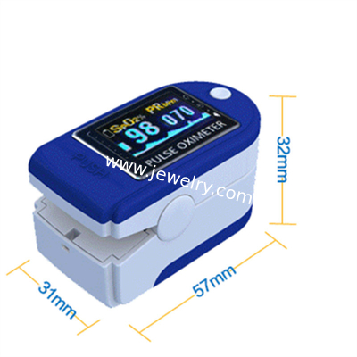 healthcare FREE Shipping CE FDA Passed CMS50D Fingertip Pulse Oximeter Blood Oxygen SPO2 Monitor Color OLED Display