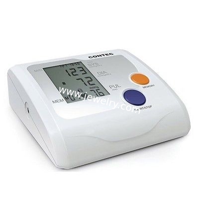 DHL free shipping Fully Automatic Arm Digitl Blood Pressure Monitor Sphygmomanometer Color LCD CONTEC08E with CE FDA