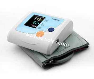 Fully Automatic Arm Digitl Blood Pressure Monitor Sphygmomanometer Color LCD CONTEC08E with CE FDA