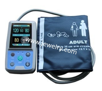 24 Hours Diagnostic-tool Digital Upper Arm Blood Pressure Monitor ABPM50 Recording Data Automatic Pressurization