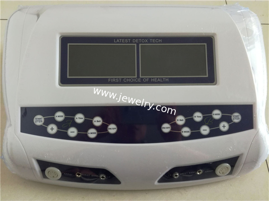 Deep Cleansing Dual screen display Ionic Foot Detox With Aluminum Box Massage Slipper CE Detox Machine,Ion Foot Spa AH-8
