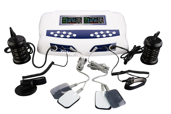 Deep Cleansing Dual screen display Ionic Foot Detox With Aluminum Box Massage Slipper CE Detox Machine,Ion Foot Spa AH-8