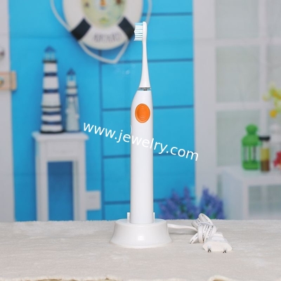 BLYL 48000/Min Ultrasonic Waterproof Rechargeable Electric Toothbrush with 4 Heads Oral Hygiene Dental Care for Adults