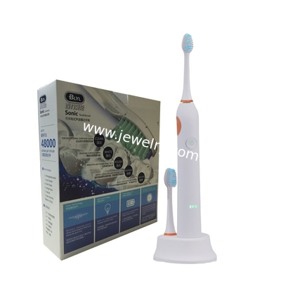 Waterproof Rechargeable Electric Toothbrush Tooth Whitening With Brush Heads Replacement Teeth Whitener Cleaning Oral