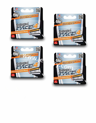 4 Cartridges Face care shaving razor blades for men 4 blades shaver blades For Men Sharpener Razors Blade FRA1040