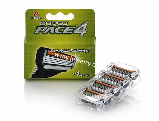 4 Cartridges Face care shaving razor blades for men 4 blades shaver blades For Men Sharpener Razors Blade FRA1040