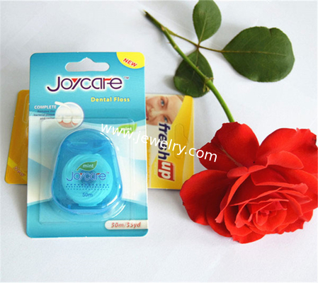 high Europe quality dental flosser without Wax Mint flavored replacement flat wire dental floss