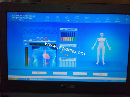 10 Kinds Languge 4th Generation Quantum Analyzer 44 reports Quantum Middle Size Resonance Magnetic Body Health AH-Q43
