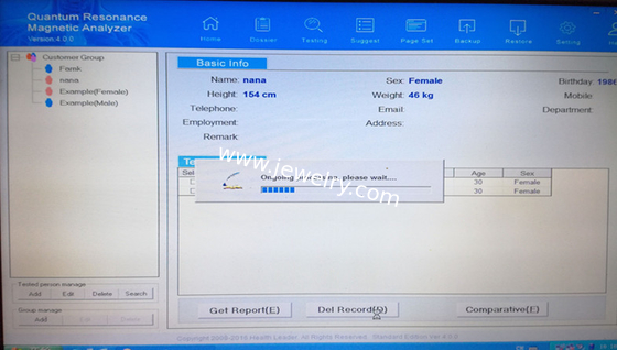 4th Dutch,Malaysian,Polish Language 4.3.0 Version Quantum Analyzer Health Care Analyzer Mini Size Bio Quantum Analyzer