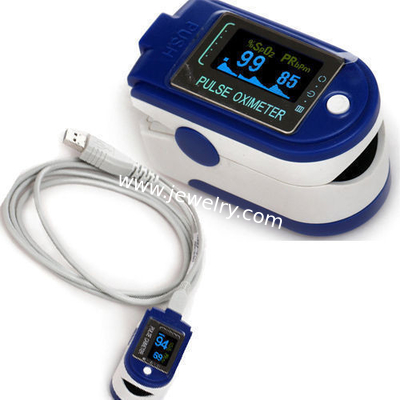 CMS50D+ CE FDA Fingertip Pulse Oximeter SPO2 USB Software OLED Display 24 Hours Record Pulse Rate Alarm Monitor