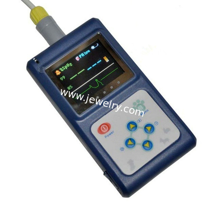 New Hand-held Veterinary Pulse Oximeter for Amimals Pets Vet Use with USB Software SpO2 Monitor blood oxygen AH-60D VET