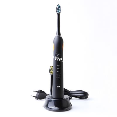 Waterproof Rechargeable Electric Toothbrush Tooth Whitening With Brush Heads Replacement Teeth Whitener Cleaning Oral