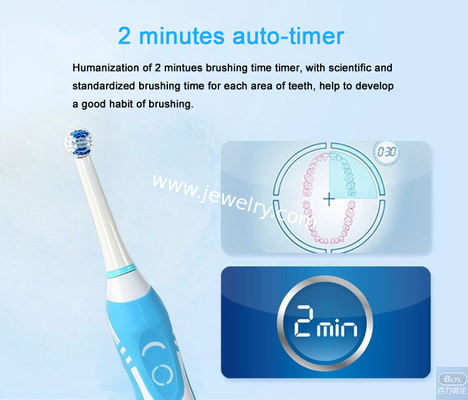 IPX7 Waterproof 110v-220v Rechargeable Rotation Type Electric Toothbrush Charging Teeth Tooth Brush for Kid Adult