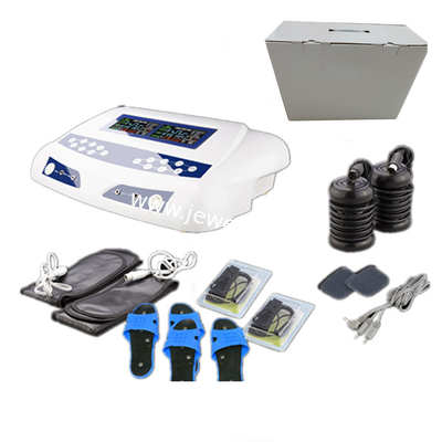For Two persons AH-805D Dual Screen Display Massage & Relaxation Ion Cleanse Detoxify Foot Spa Machine with FIR belt