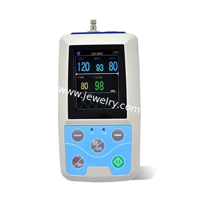 PM50 TFT Portable 24 hours USB Ambulatory Automatic Blood Pressure Oxygen NIBP PR SPO2 Patient Monitor digital BP Test