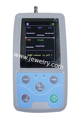 PM50 TFT Portable 24 hours USB Ambulatory Automatic Blood Pressure Oxygen NIBP PR SPO2 Patient Monitor digital BP Test